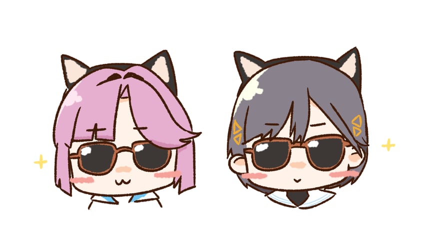 anyoji hime and katsuragi izumi (love live! and 1 more) drawn by kanzaki_gou