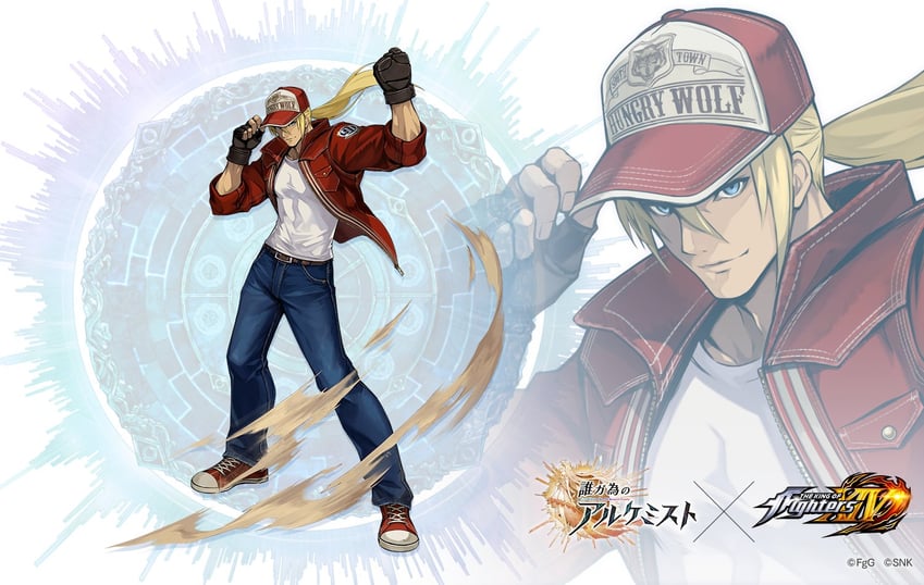 terry bogard (the king of fighters and 2 more)