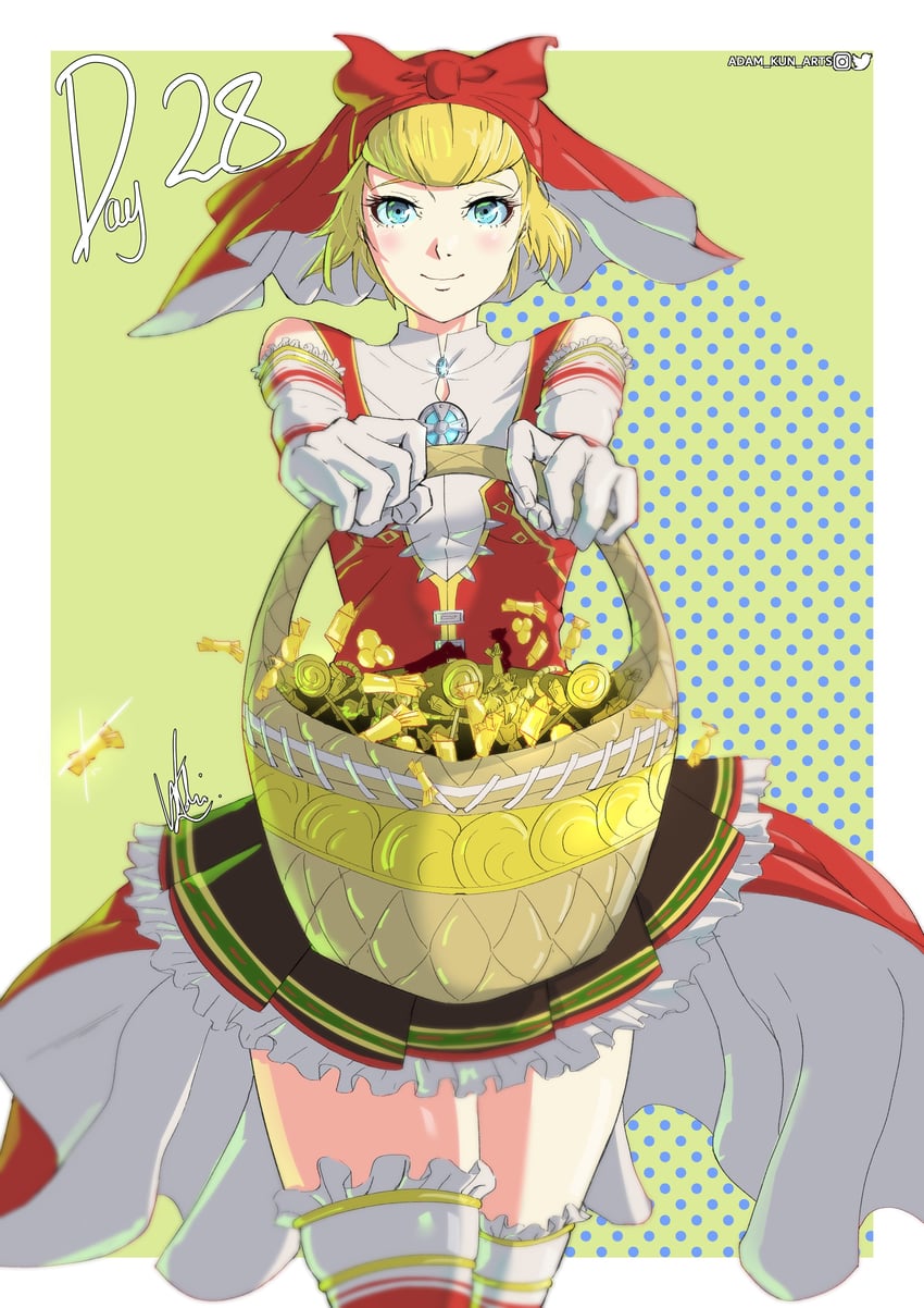 idunn (shin megami tensei and 1 more) drawn by adam_kun_arts