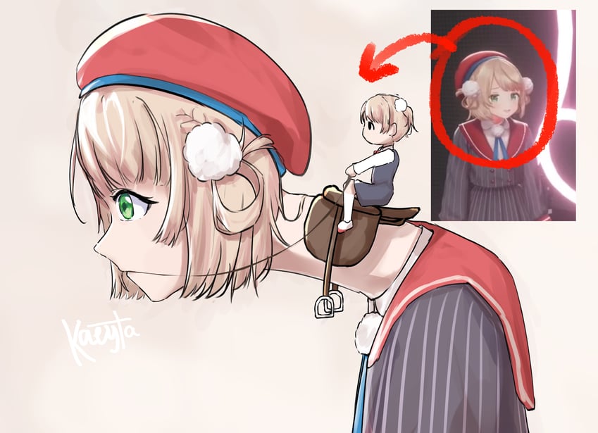 shigure ui (indie virtual youtuber and 1 more) drawn by kirigayawin