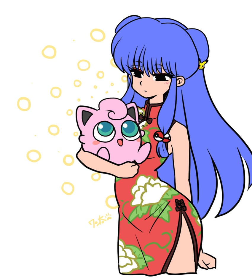 shampoo and jigglypuff (pokemon and 1 more) drawn by wanta_(futoshi)