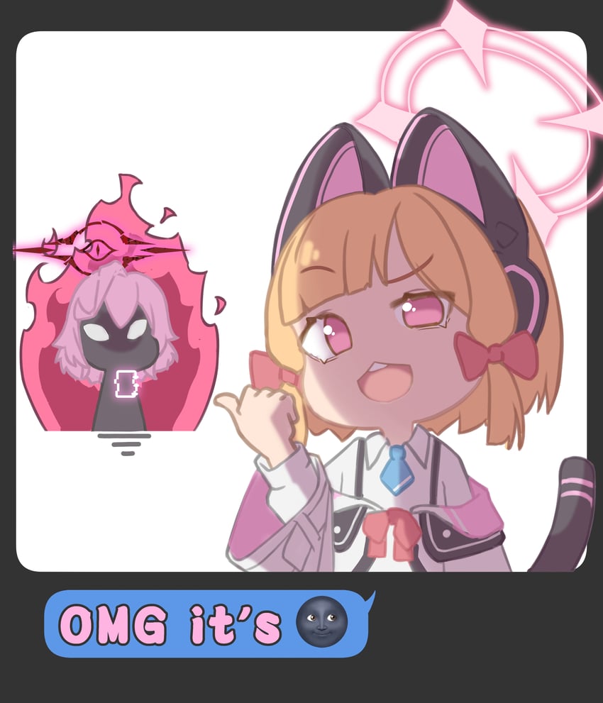 hoshino, momoi, and hoshino terror (blue archive) drawn by sam_szero