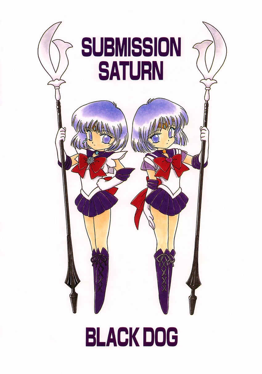 tomoe hotaru, sailor saturn, and super sailor saturn (bishoujo senshi sailor moon) drawn by kuroinu_juu