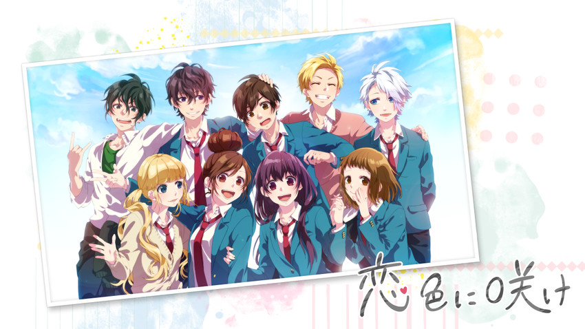 setoguchi hina, aida miou, serizawa haruki, enomoto natsuki, narumi sena, and 5 more (kokuhaku jikkou iinkai and 1 more) drawn by yamako_(state_of_children)