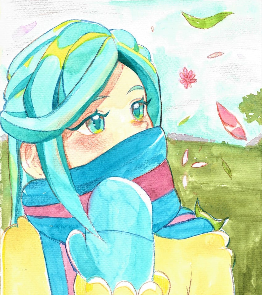 grusha (pokemon and 1 more) drawn by fei_(bell_fei)