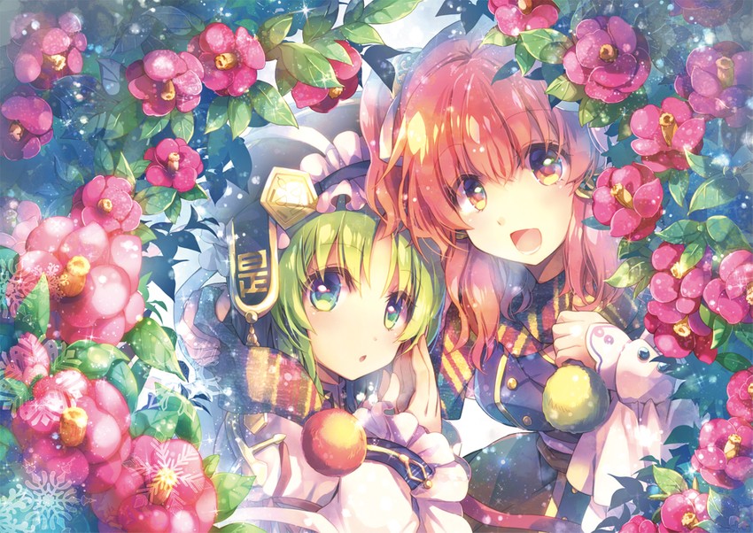 shiki eiki and onozuka komachi (touhou) drawn by yamadori_ofuu