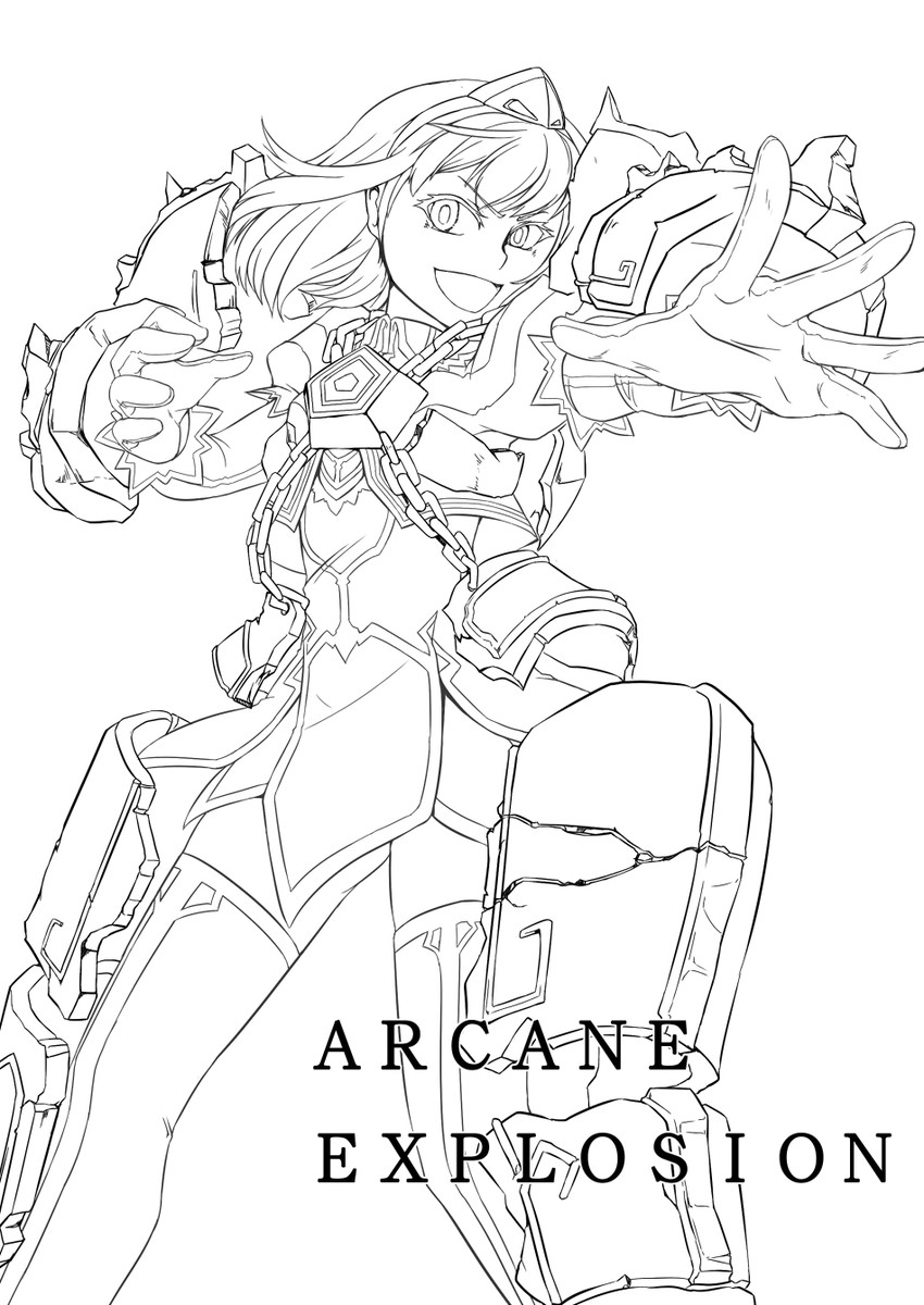 xerath (league of legends and 1 more) drawn by nam_(valckiry)