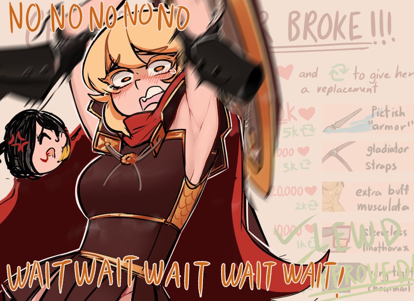 centurii-chan and kamura (original) drawn by centurii-chan