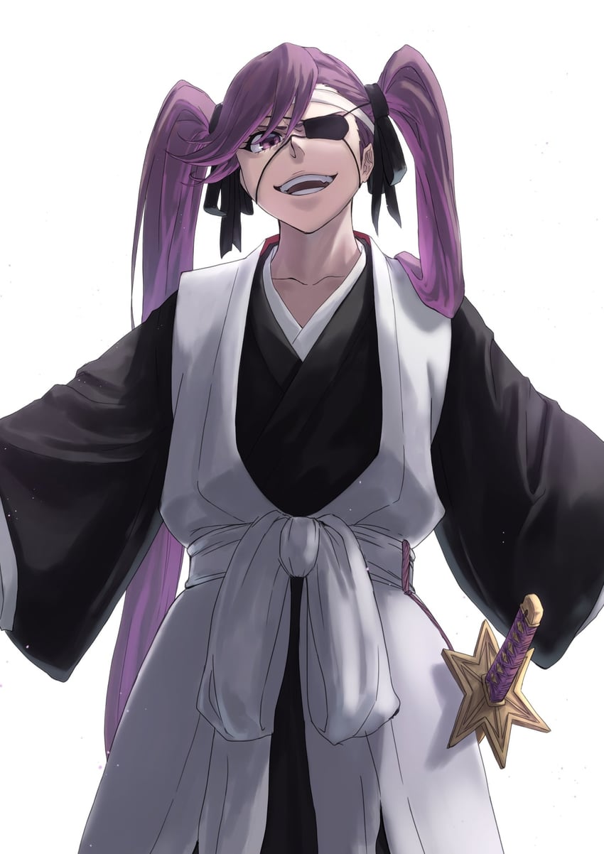 saitou furoufushi (bleach and 1 more) drawn by mitarashi_(5333069)