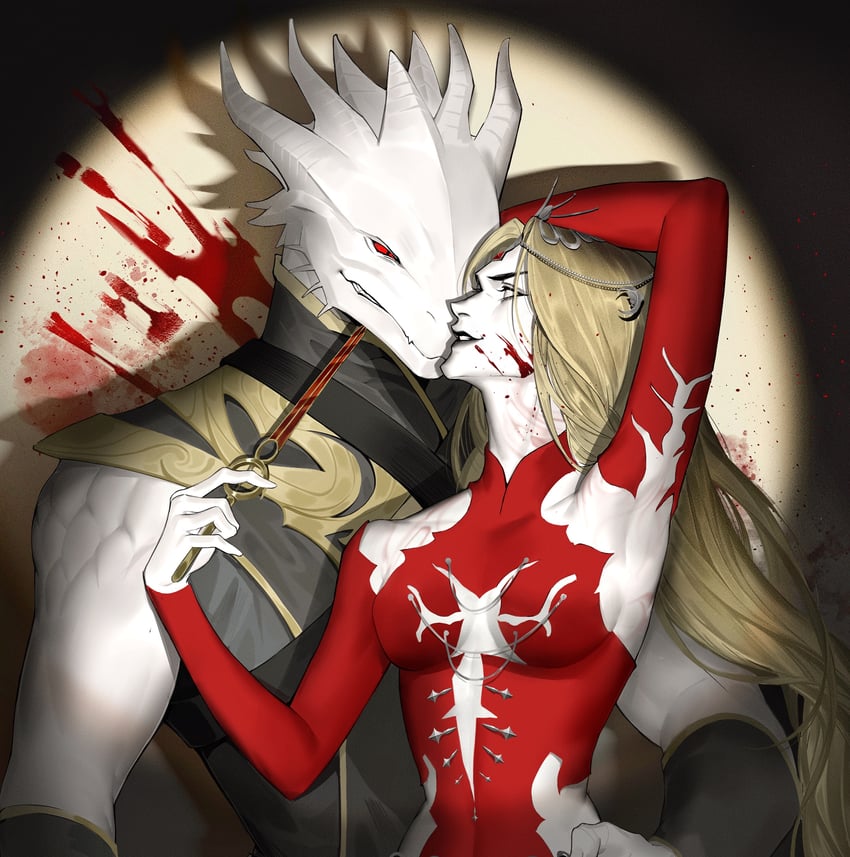 orin the red and the dark urge (dungeons & dragons and 2 more) drawn by bewaremypower