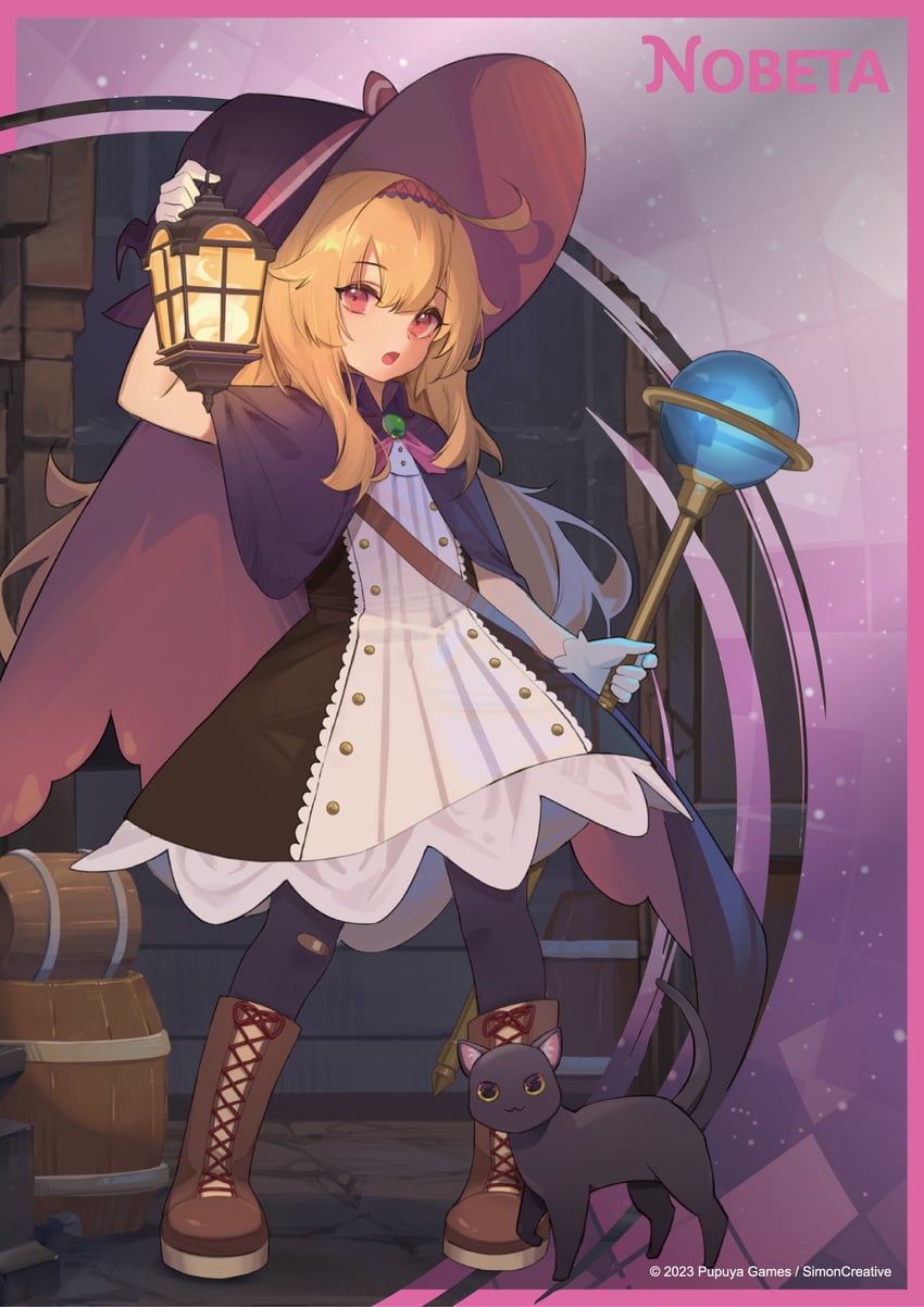 nobeta and phyllis (little witch nobeta) drawn by nekojira