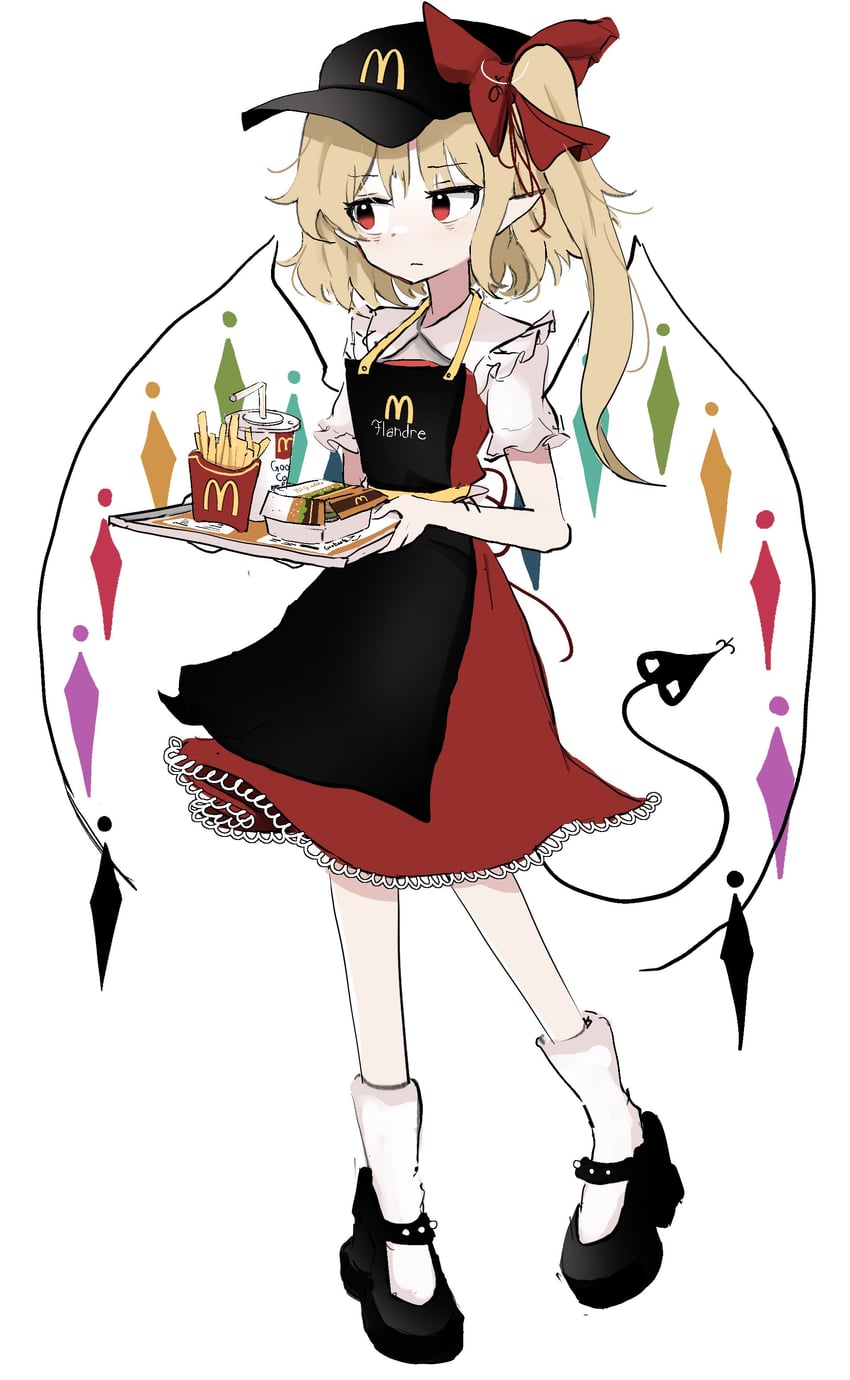 flandre scarlet (touhou and 1 more) drawn by ougiikun