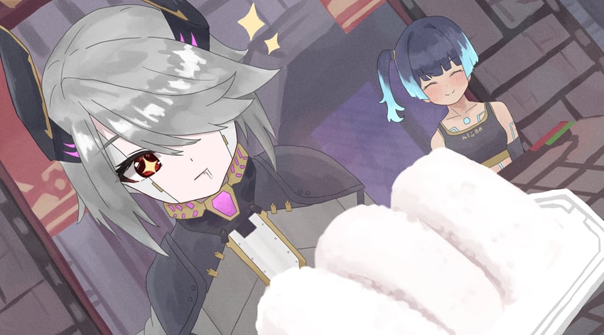 sena and segiri (xenoblade chronicles and 1 more) drawn by tokireno