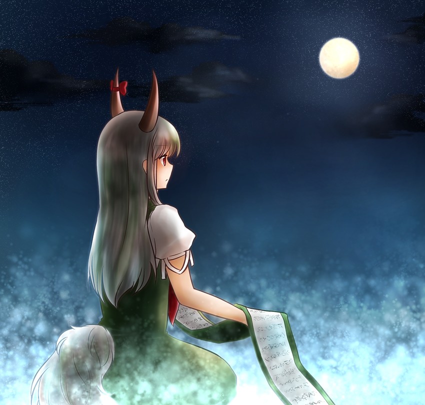 kamishirasawa keine and ex-keine (touhou) drawn by koto_(shiberia39)