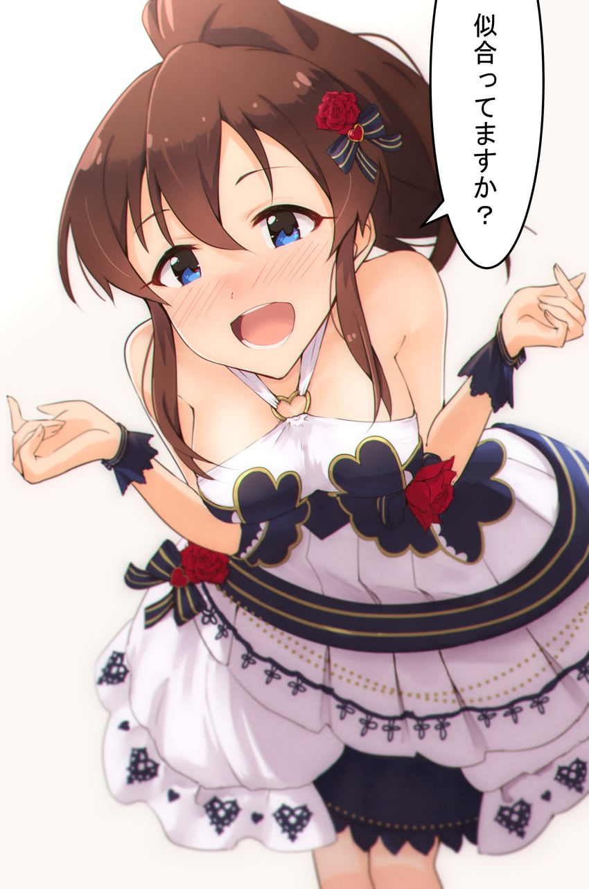 satake minako (idolmaster and 1 more) drawn by wattsu