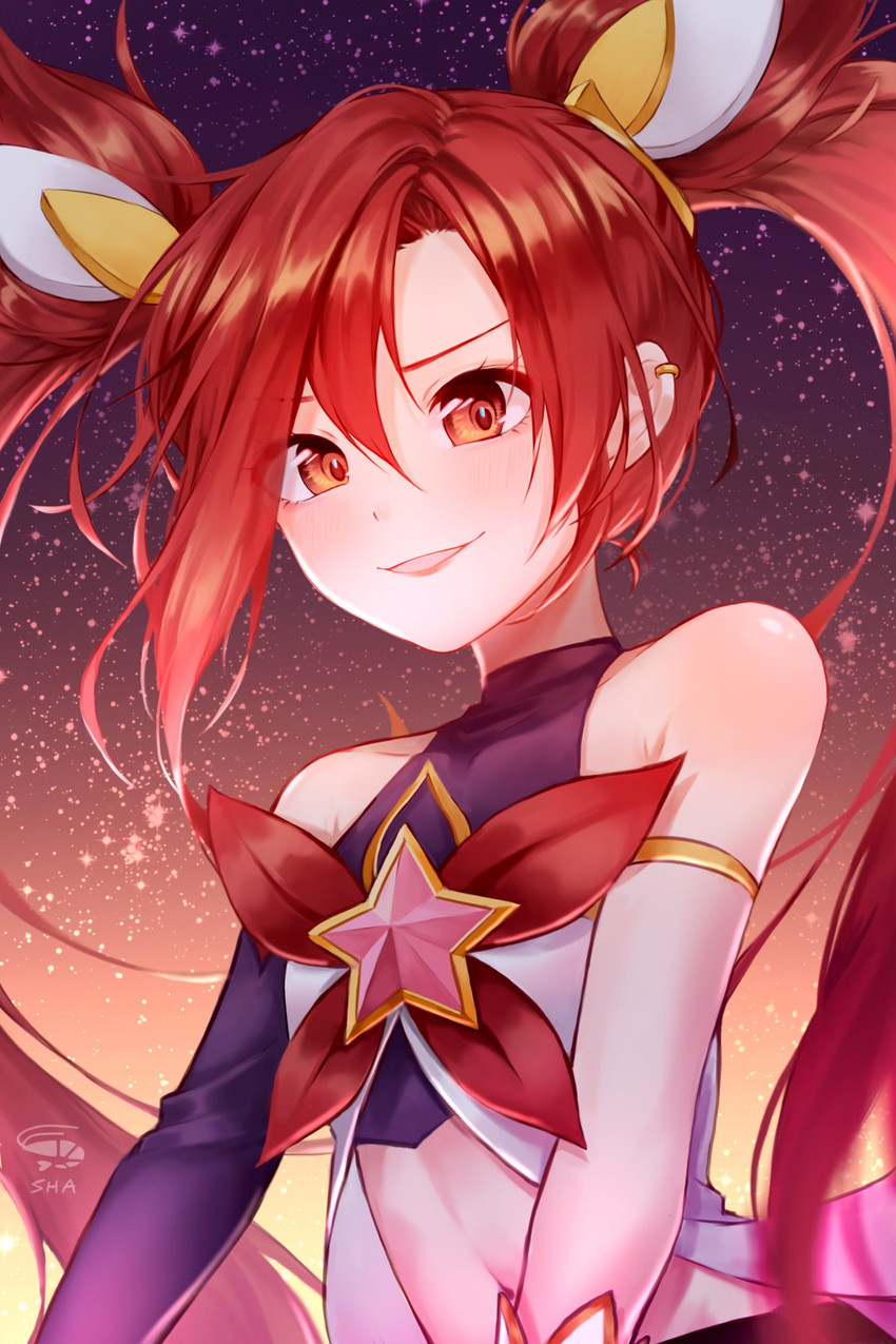 jinx and star guardian jinx (league of legends) drawn by shrimp_cake