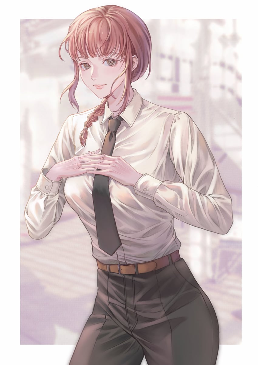 makima (chainsaw man) drawn by kokuu0227