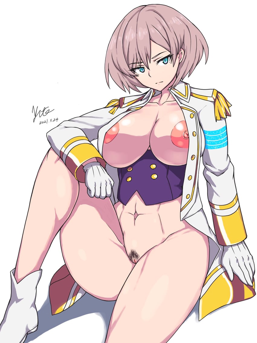 mujina (gridman universe and 1 more) drawn by nishiumi_yuuta