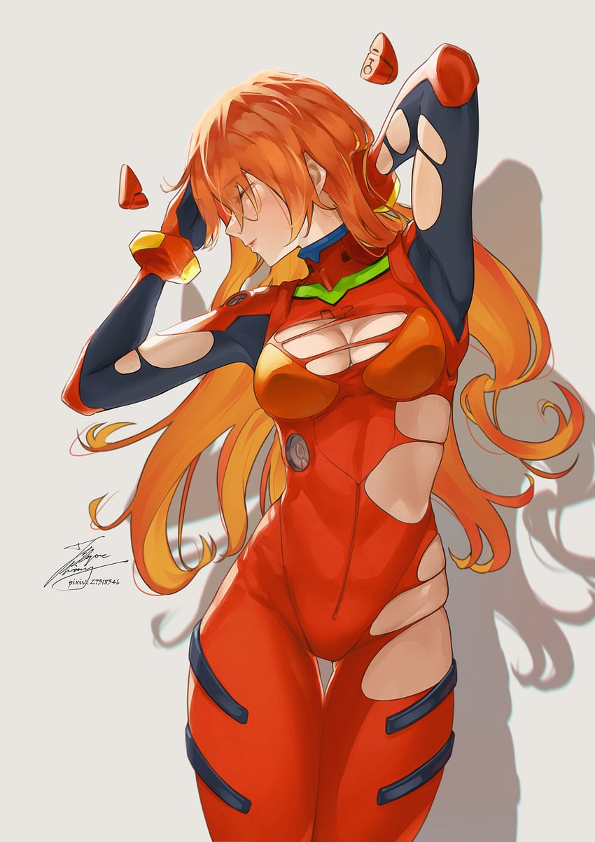 souryuu asuka langley (neon genesis evangelion and 2 more) drawn by fadingz