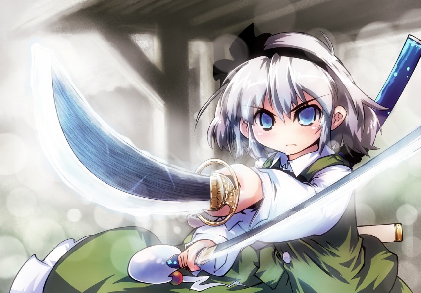 konpaku youmu (touhou) drawn by nanaroku_(fortress76)