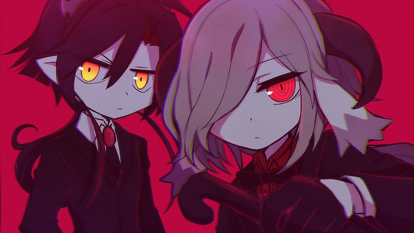 licorice and envi (funamusea) drawn by 1000senka