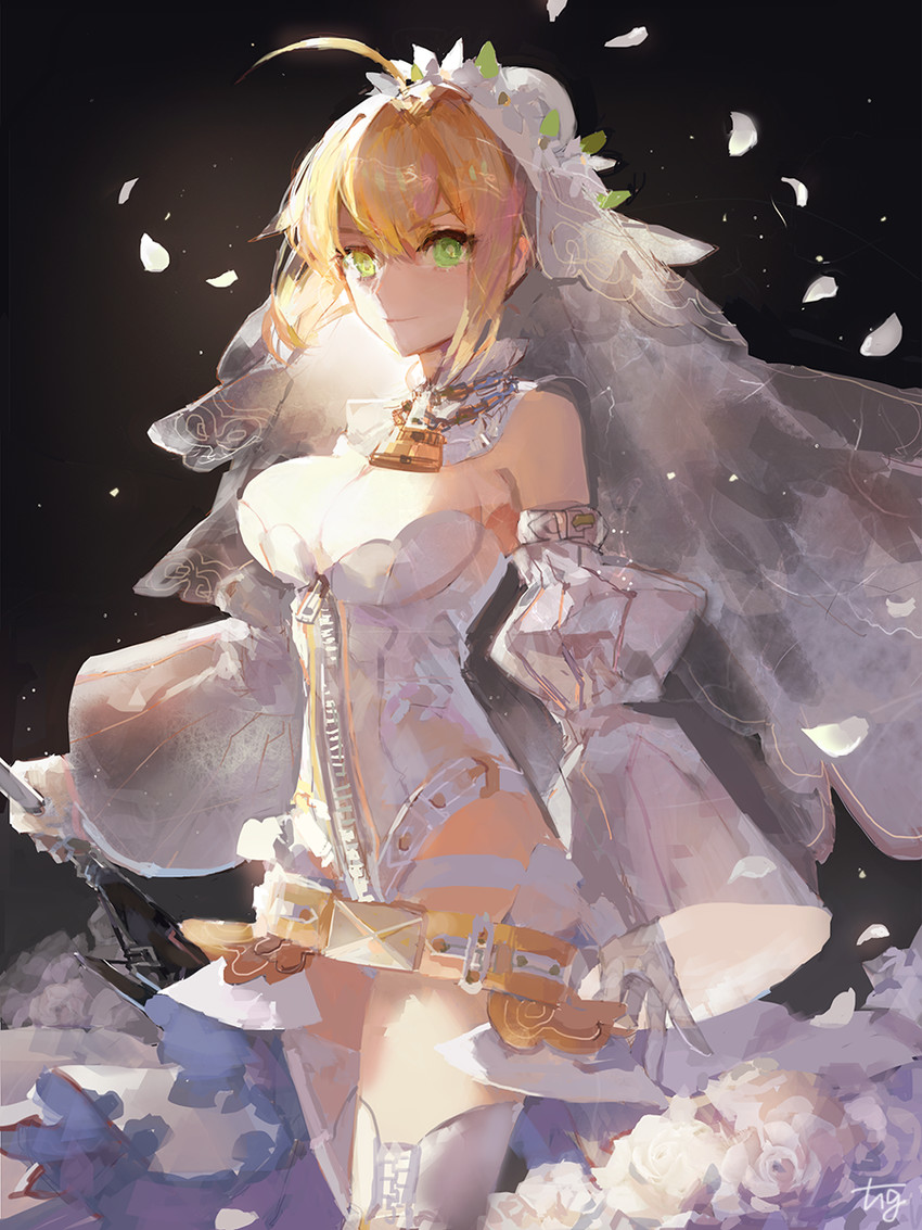 nero claudius (fate and 1 more) drawn by kamiya_miwo