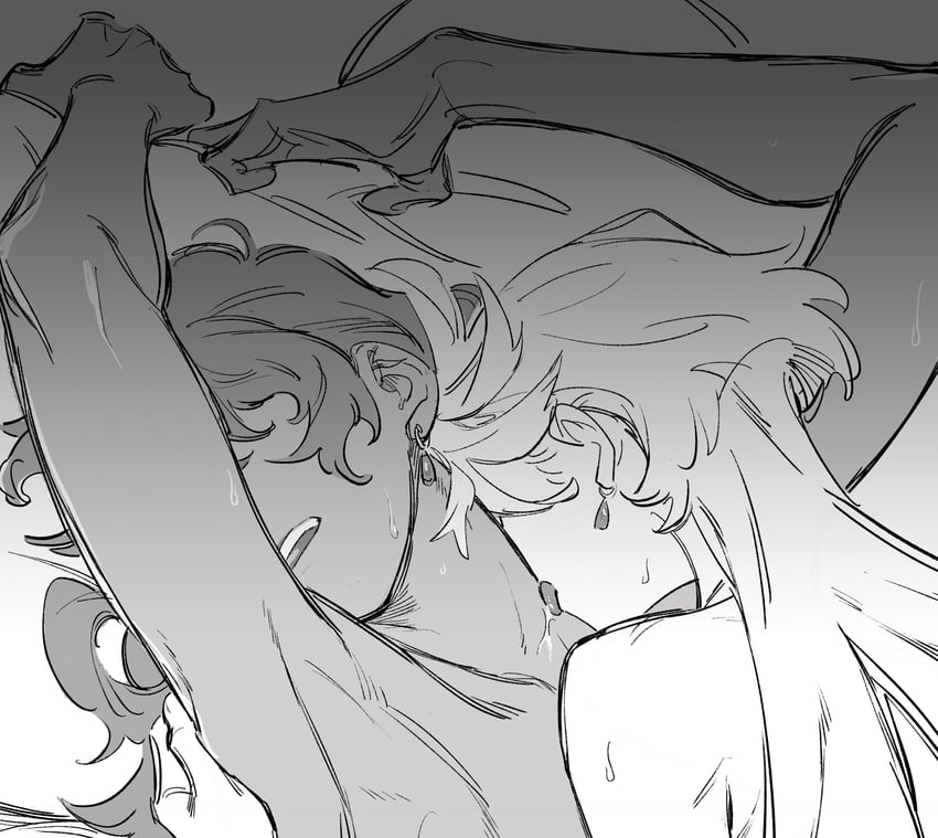 suletta mercury and miorine rembran (gundam and 1 more) drawn by nideaneng