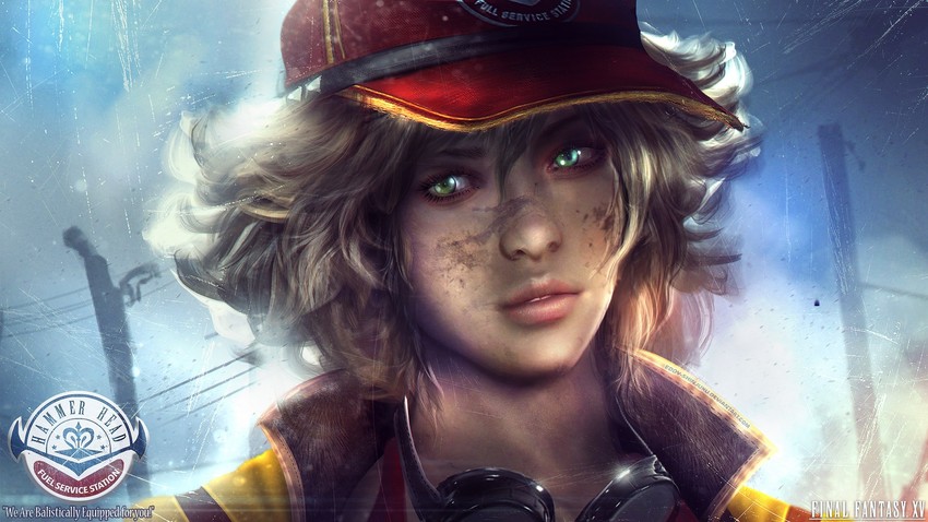 cindy aurum (final fantasy and 1 more) drawn by eddy_shinjuku