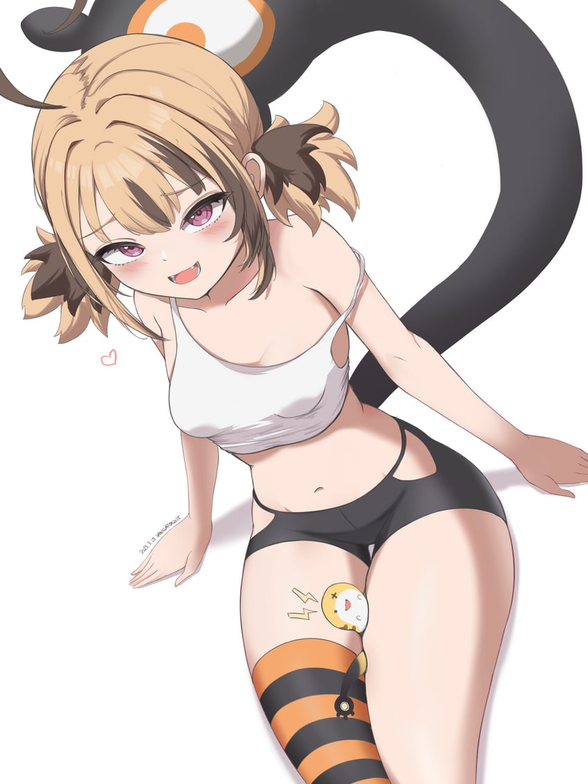 gigi murin and grem (hololive and 1 more) drawn by vanillafox2035
