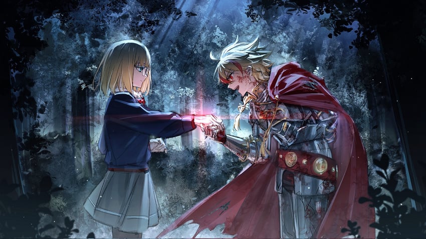 richard i and sajou ayaka (fate and 1 more) drawn by machikokom43502