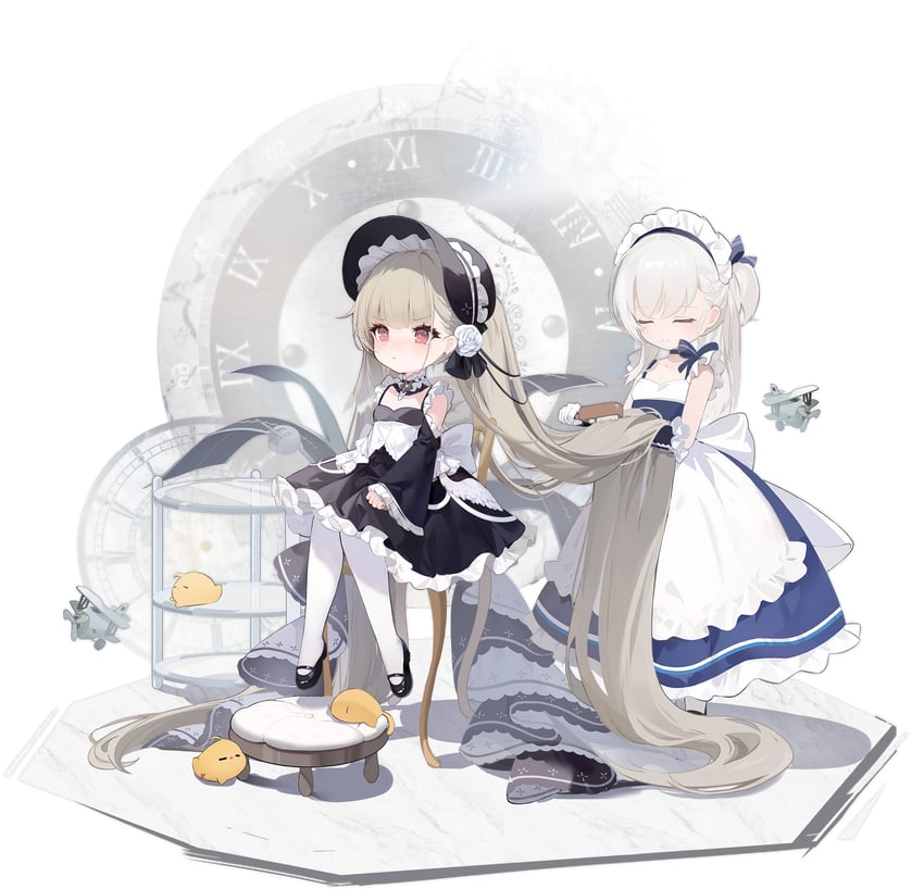 manjuu, little bel, and little formidable (azur lane) drawn by kincora