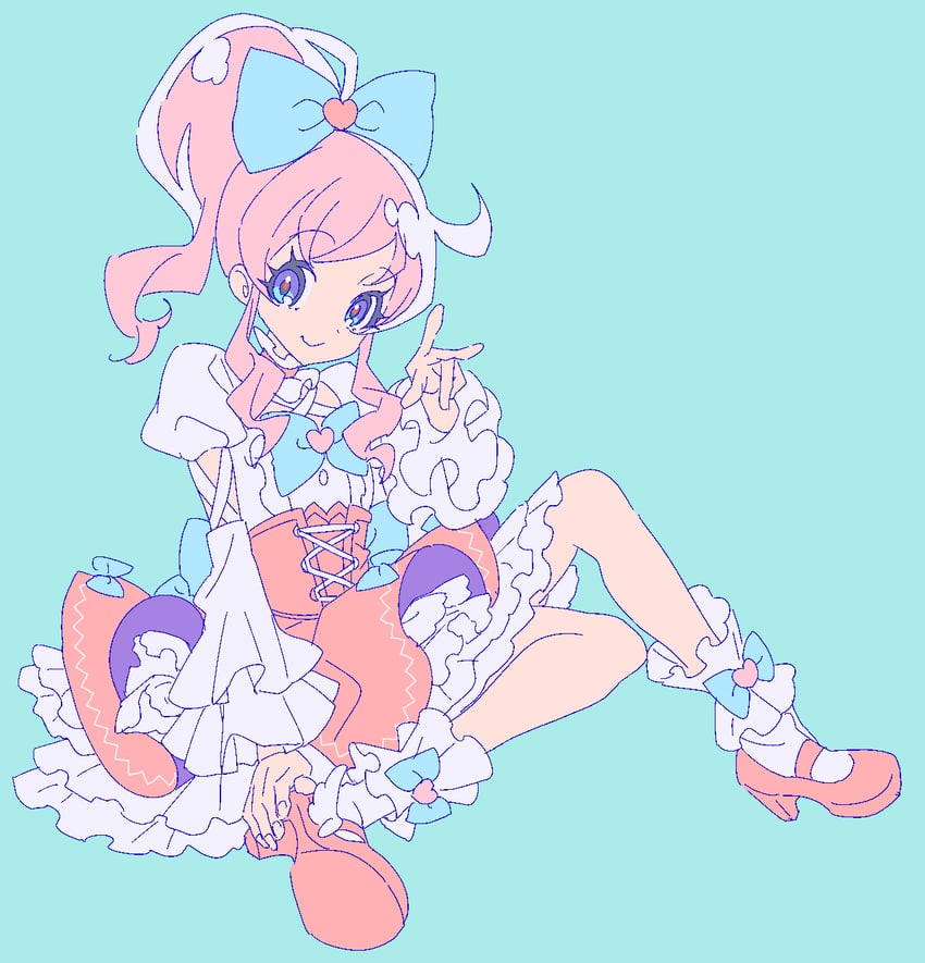 momoyama mirai (pretty series and 1 more) drawn by zashima