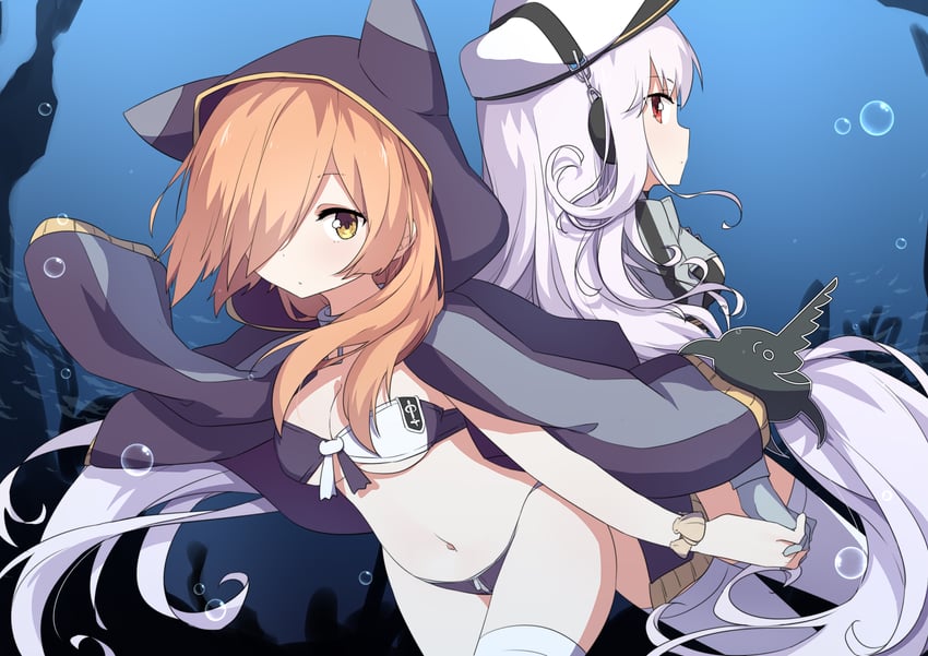 u96 and u81 (warship girls r) drawn by lizi and lizi-shi