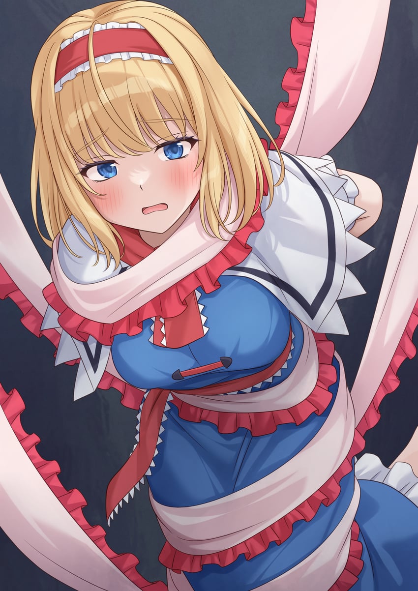 alice margatroid and nagae iku (touhou) drawn by ramie_(ramie541)