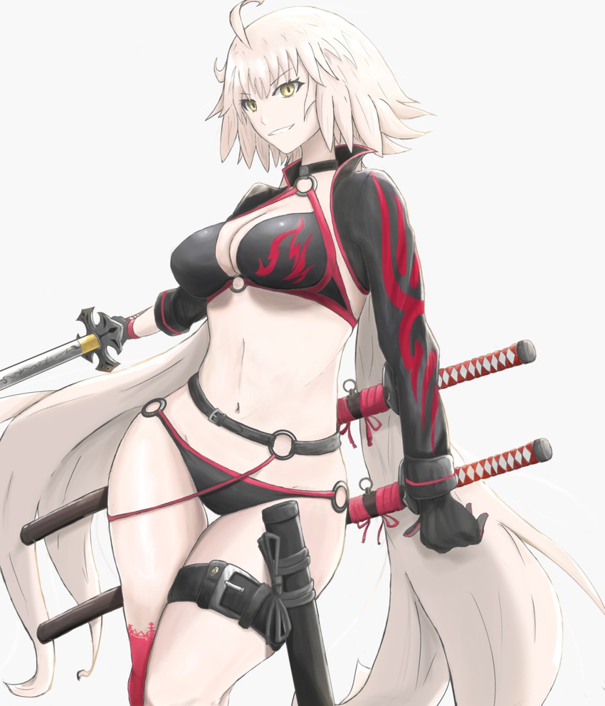 jeanne d'arc alter (fate and 1 more) drawn by fuaru