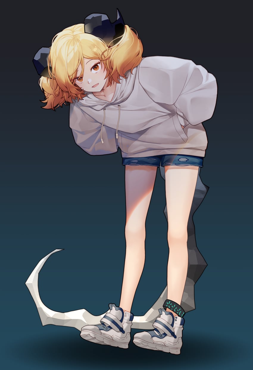 ifrit (arknights) drawn by dokgo_die_docta_(d_o_t)