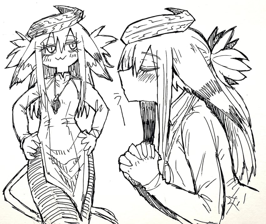 byakuren (musuko ga kawaikute shikatanai mazoku no hahaoya) drawn by zyugoya