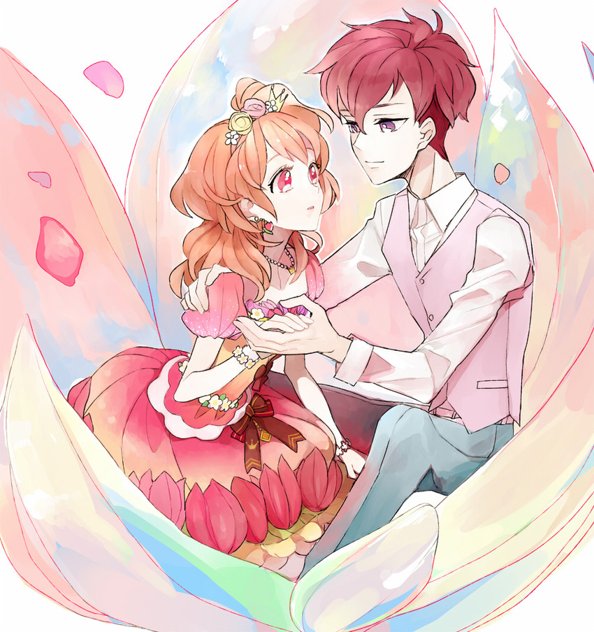 ozora akari and sena tsubasa (aikatsu!) drawn by akarino7