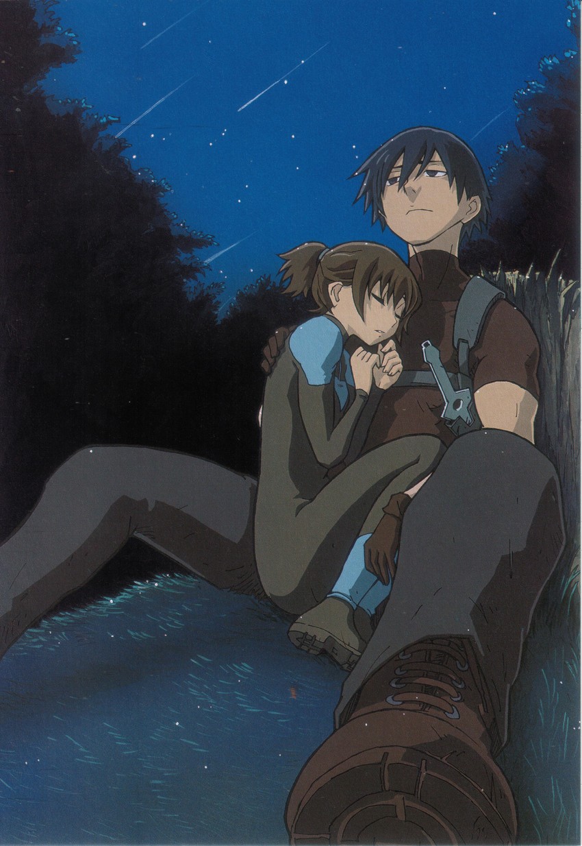 hei and bai (darker than black) drawn by iwahara_yuuji
