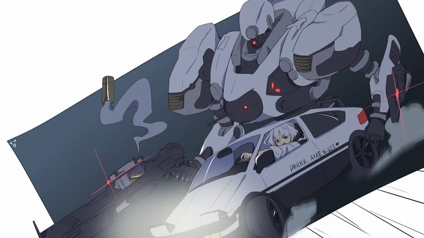 ayre and loader 4 (armored core and 2 more) drawn by rikonojan