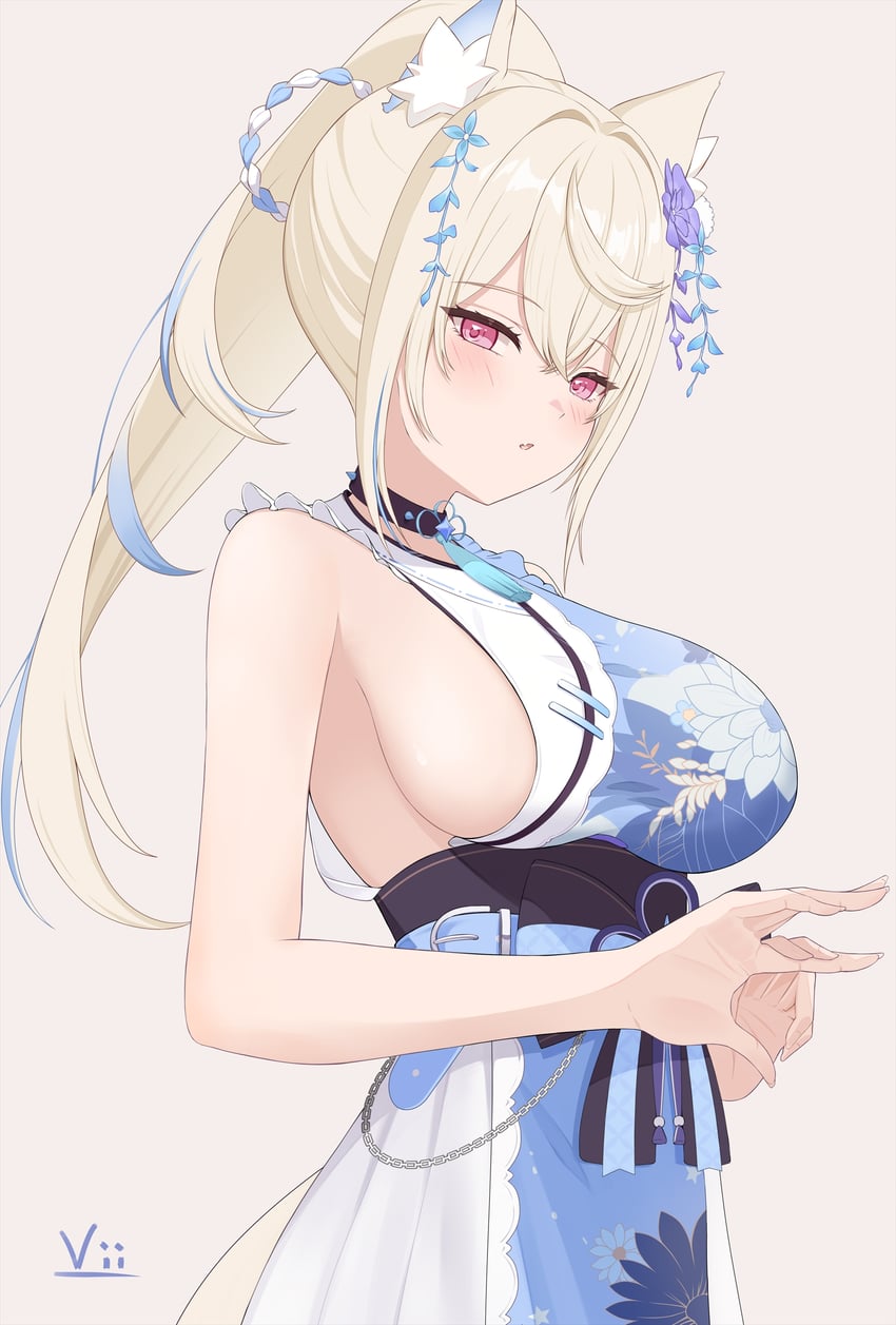 fuwawa abyssgard (hololive and 1 more) drawn by vii22581034
