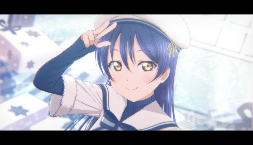 sonoda umi (love live! and 1 more) drawn by kazuma_(theworld000021)