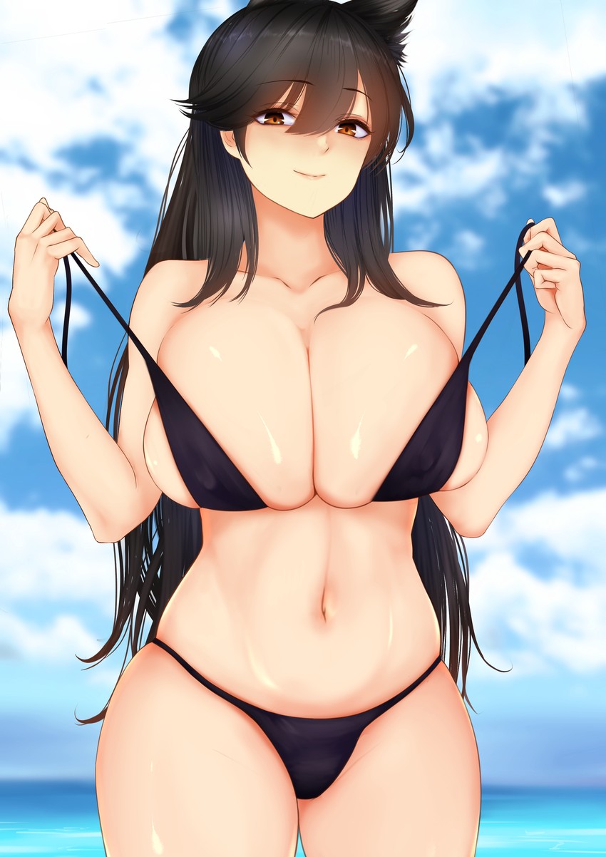 atago (azur lane) drawn by chihiro-nnnn
