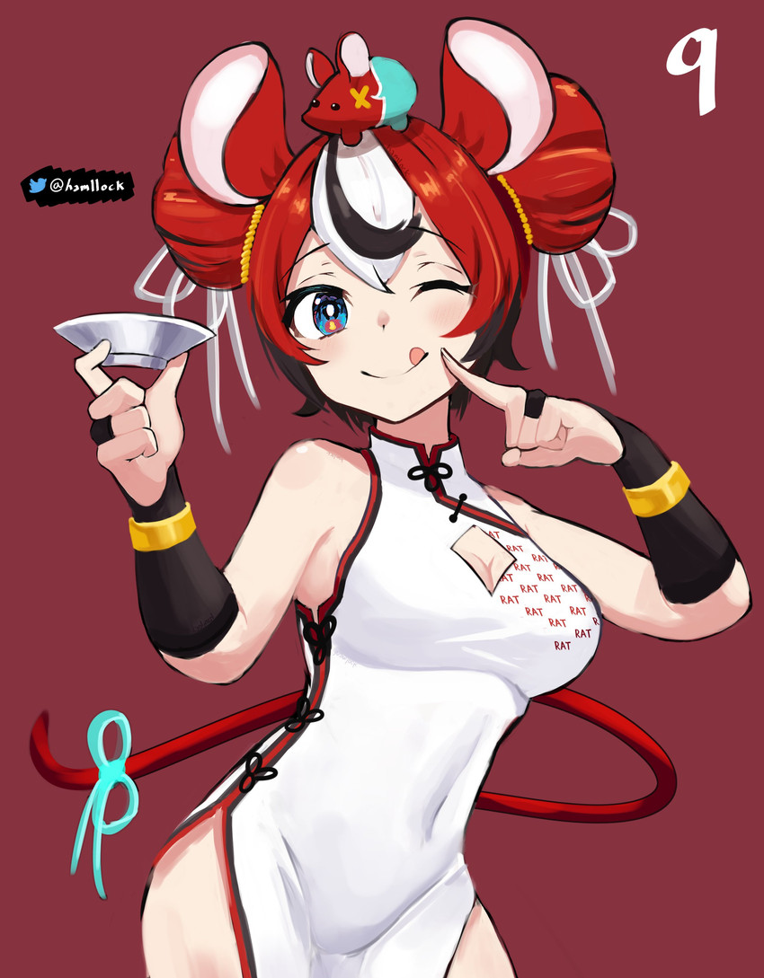 hakos baelz (hololive and 1 more) drawn by hamllock