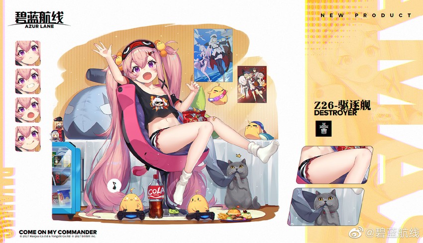 manjuu, prinz eugen, belfast, enterprise, z23, and 7 more (azur lane) drawn by suika01