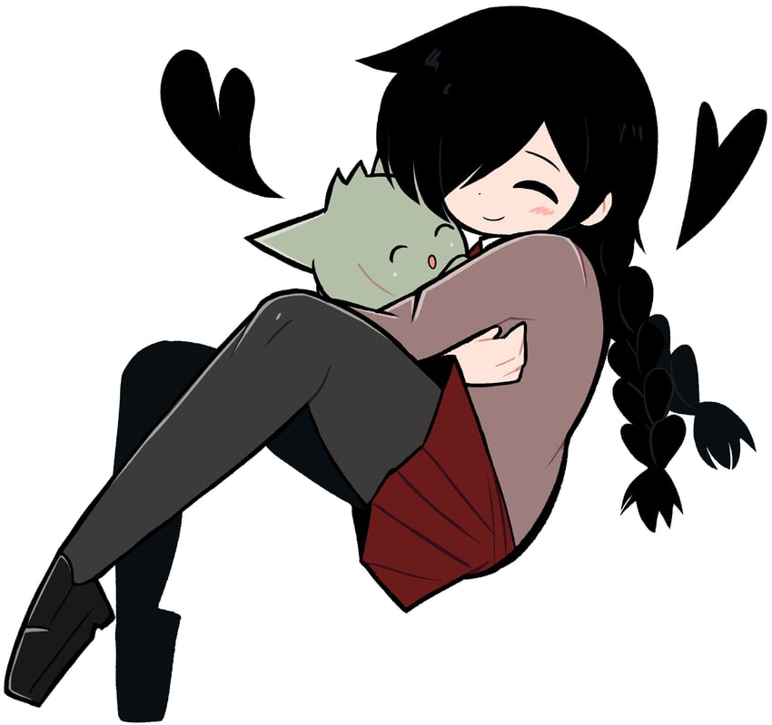 kurai yonaka and defect mogeko (funamusea and 1 more) drawn by orazamige
