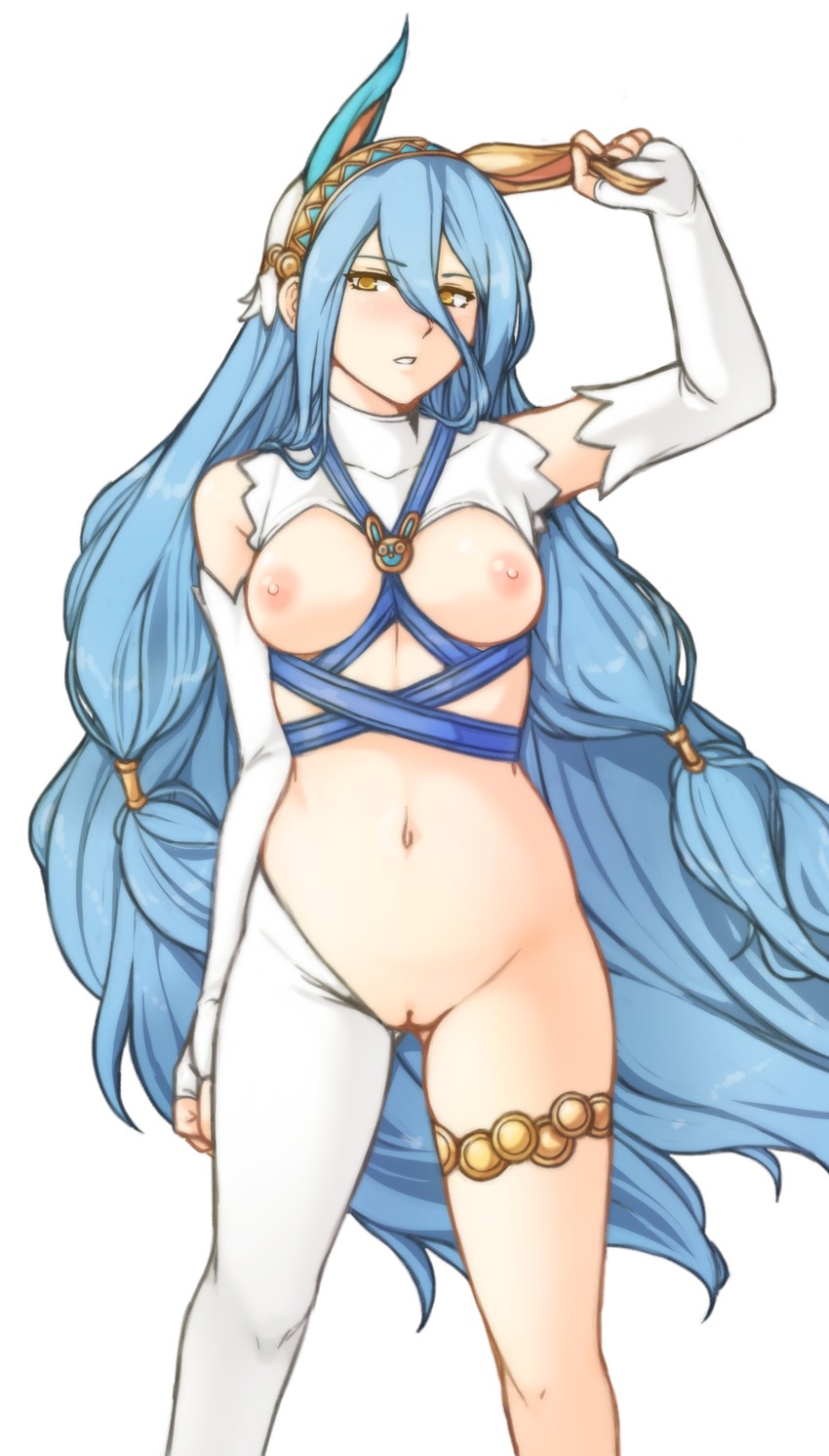 azura (fire emblem and 1 more) drawn by tridisart