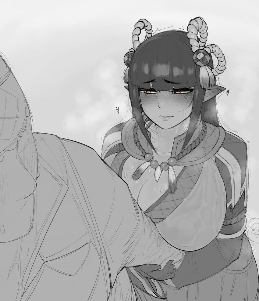minoto (monster hunter and 1 more) drawn by krekkov