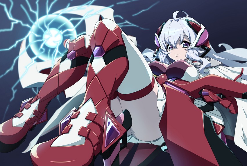 yukine chris (senki zesshou symphogear and 1 more) drawn by uganda_(ugandam_00)