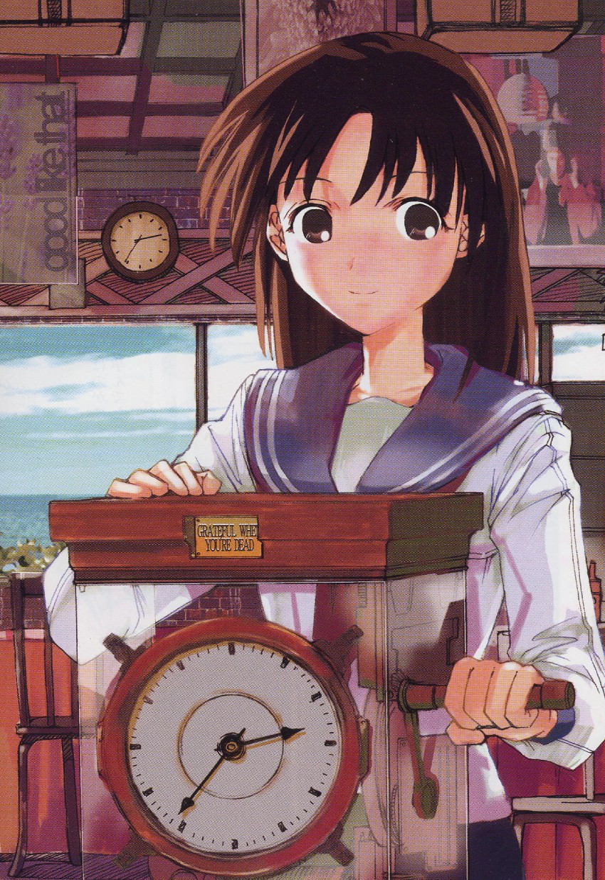 yoshiyama kazuko (toki wo kakeru shoujo) drawn by tsugano_gaku